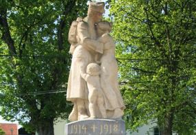 Memorial of the World War I in Dlouhá Ves
