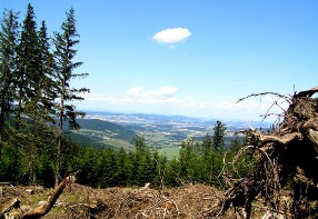 Pohled do českého vnitrozemí