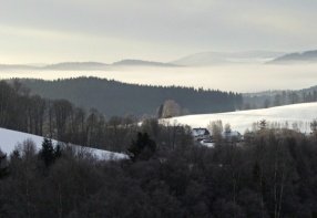 Plechý hill from Horní Vltavice