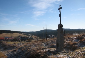 Hollow way nearby Kvilda