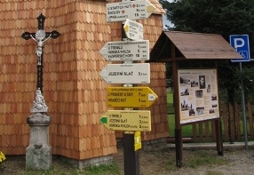 Tourist signpost