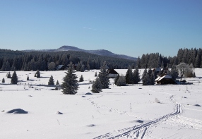 View of Roklan mountain from Filipova Hu