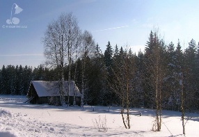 Winter scenery nearby Strn