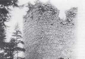 Zcenina hradu Kunvart