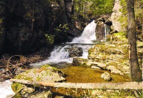 The cascade waterfalls Riloch