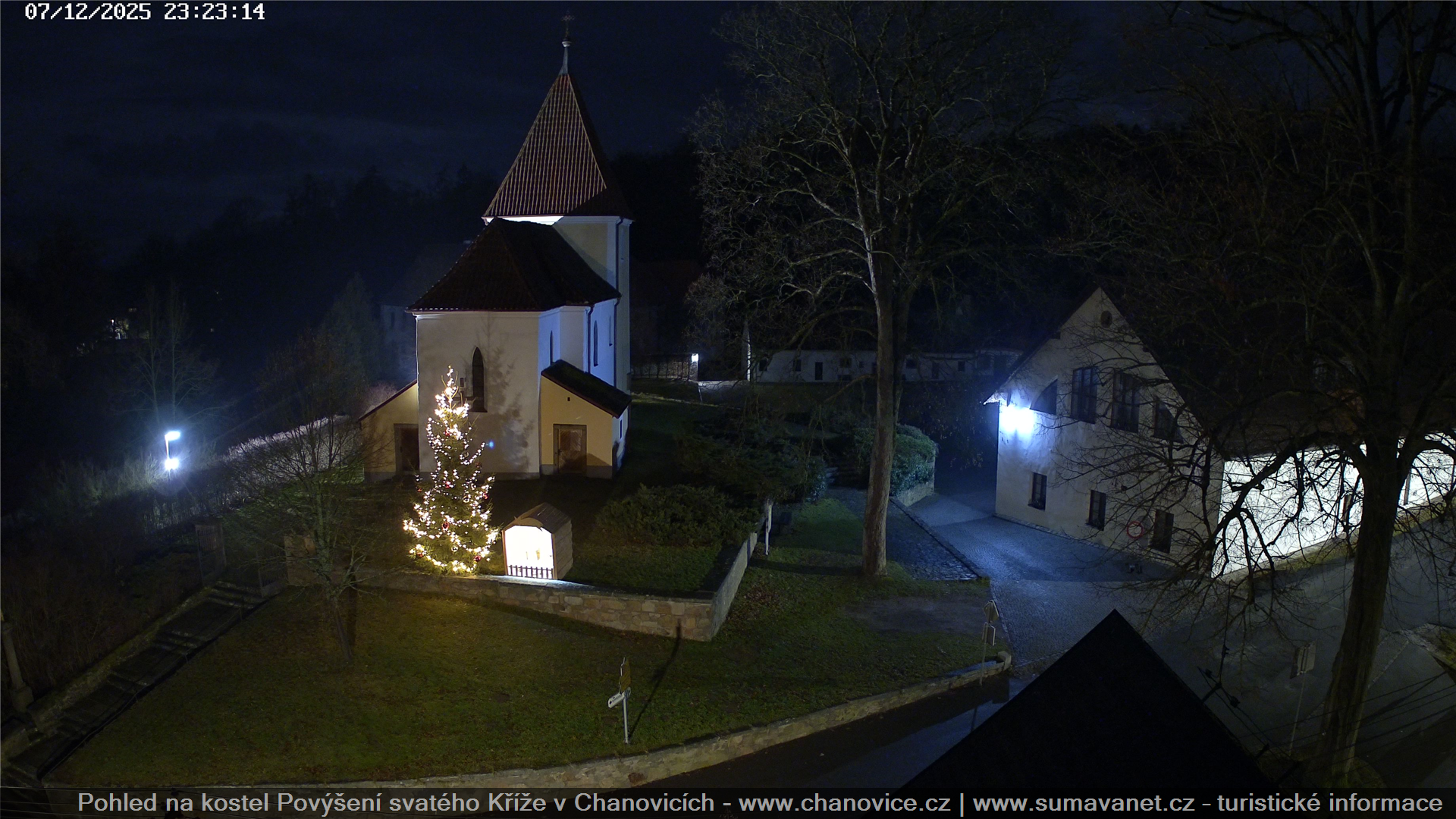 Chanovice – kostel a zámecký areál