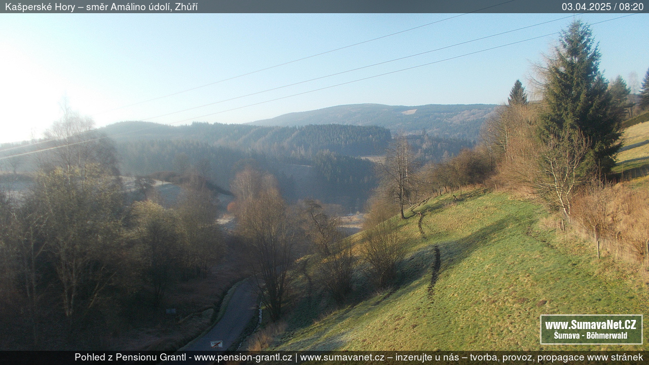 Kamera Kašperské Hory, Amálino údolí