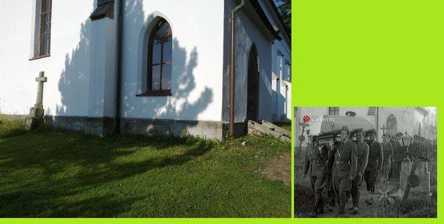 Porovnávací snímky z filmu a pořízené autorem v terénu