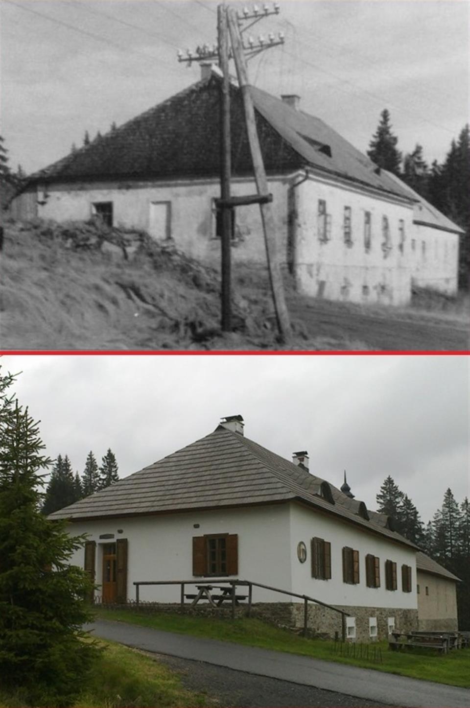 Březník v 80. letech