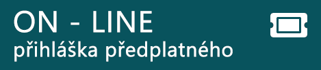ON-LINE p�ihl�ka p�edplatn�ho
