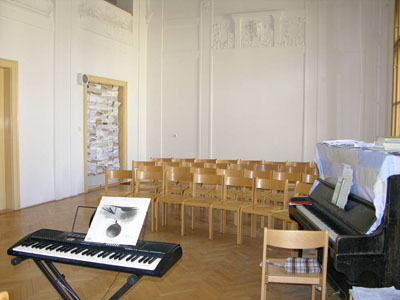 Hudební sál. Hudební sál.